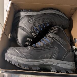 Black Hiking Boots